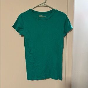 Target Mossimo Supply Co Teal Blue Green Cotton Short Sleeve Basic T-Shirt Tee